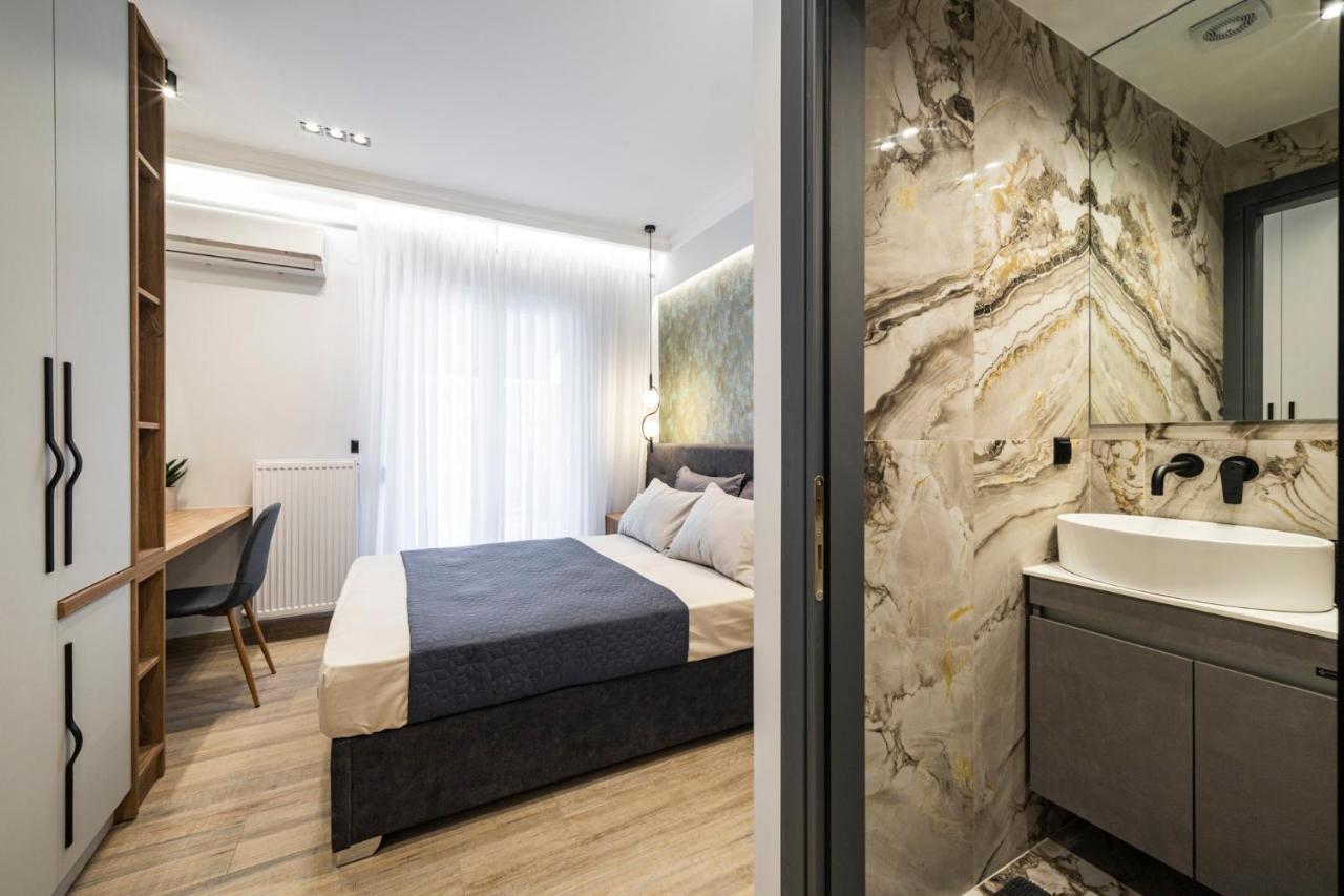 Ferienwohnung Ares Penthouse Thessaloniki Exterior foto