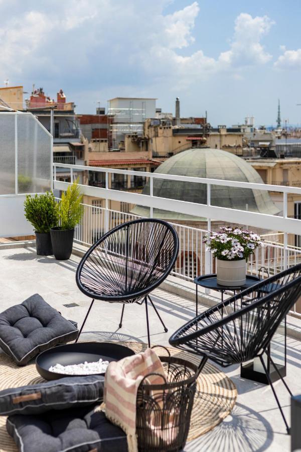 Ferienwohnung Ares Penthouse Thessaloniki Exterior foto